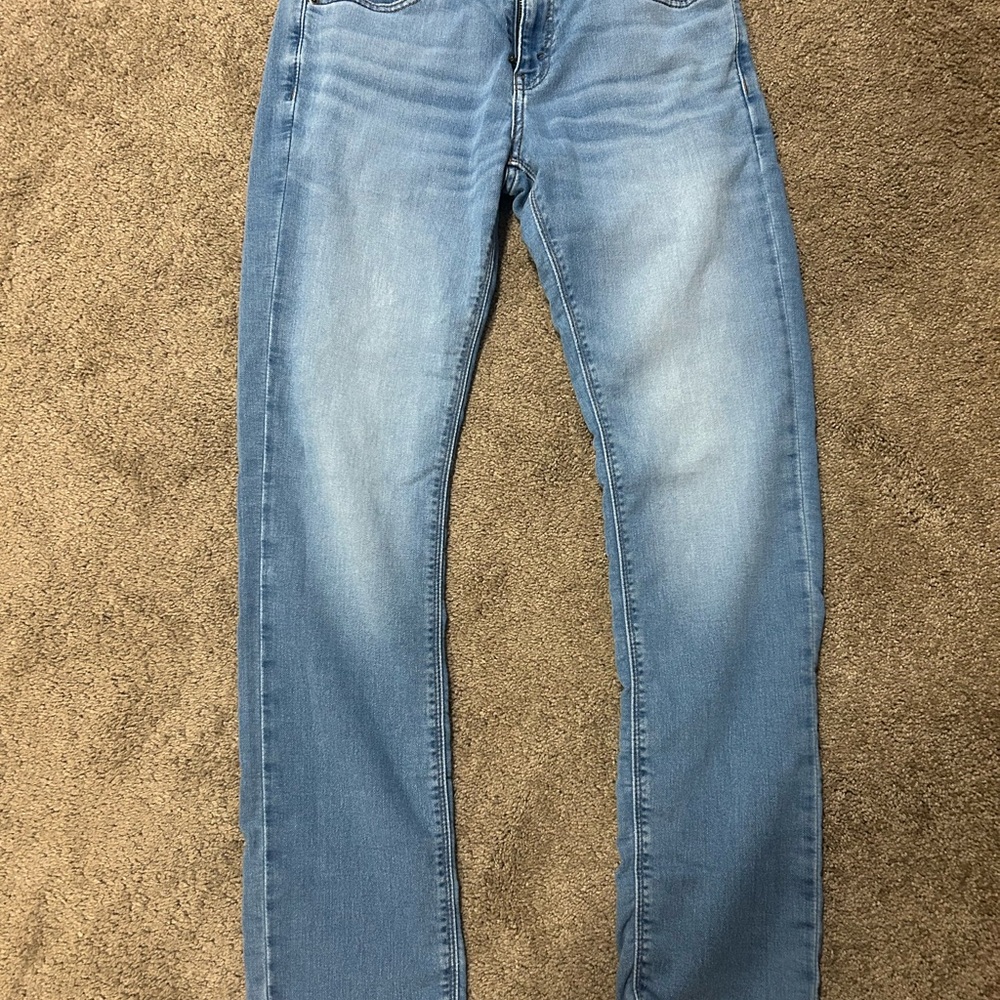Men's Slim Fit Light Blue Jeans